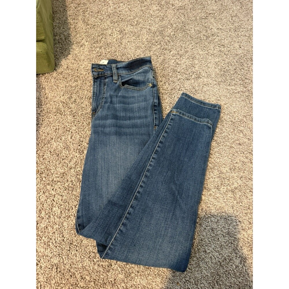 FRAME Le Skinny De Jeanne Jeans Women’s 27 Blue Stretch Denim Skinny Leg EUC